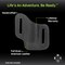 1791 Everyday Carry Leather Sheath for S/M Multitool & Easy-Slide Belt Attachment WEB-ST-ES-SLC-BLK-R - alternate 5